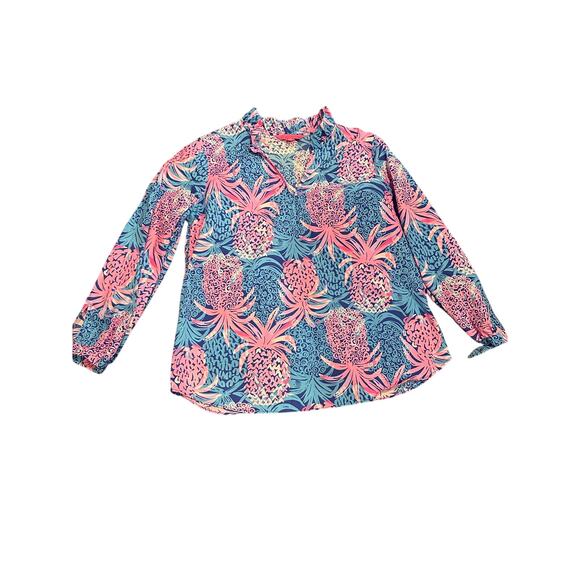 Lilly Pulitzer sherida blouse size small - Picture 1 of 3